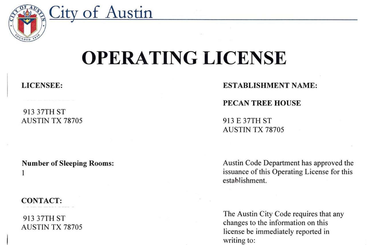 Ut Moody Center Downtown Eco Pecan Tree House Free Wifi Parking Quiet Office أوستن المظهر الخارجي الصورة